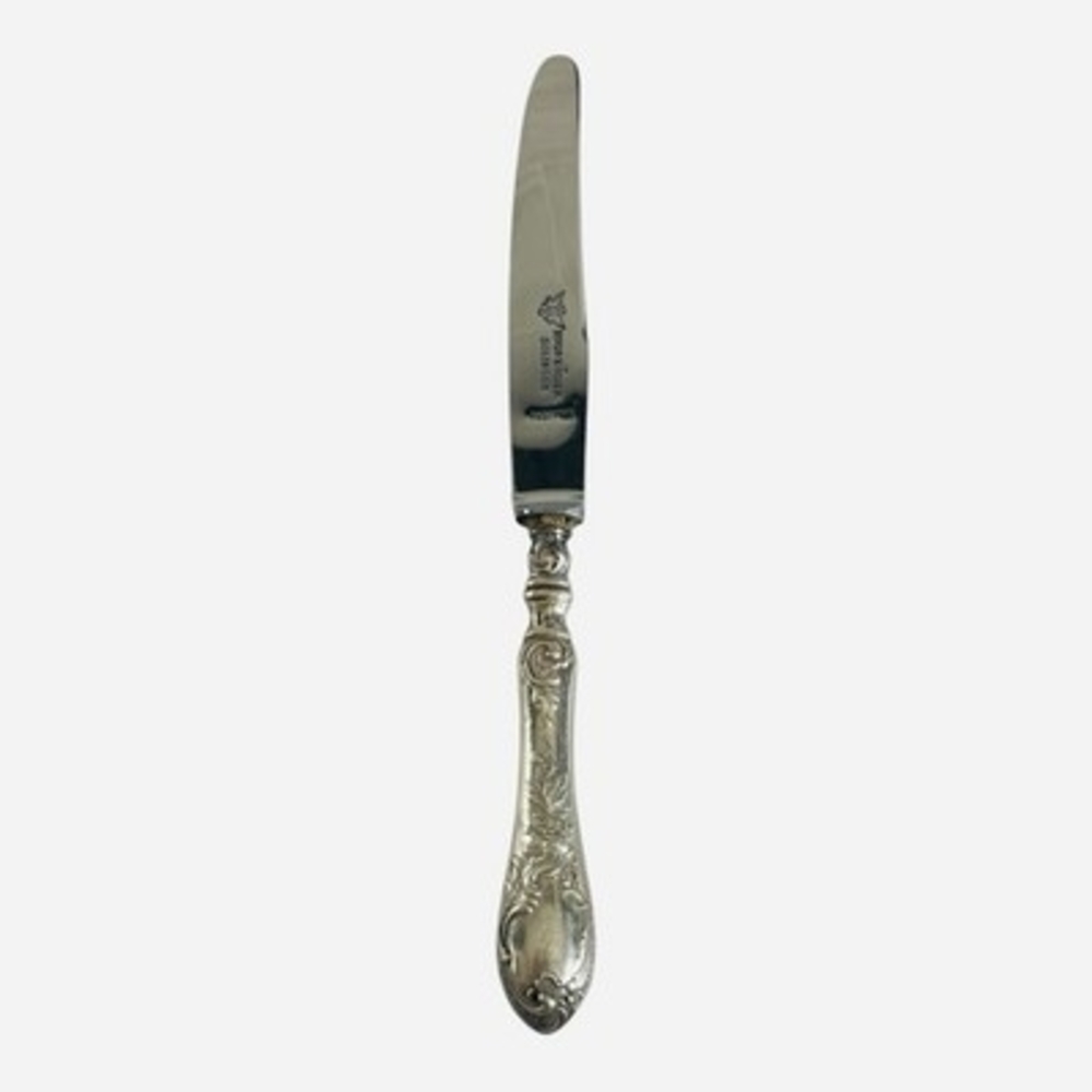 Set of 6 Vintage Hugo Köller Solingen Rostfrei Silverplate Fruit Knives Germany - Picture 4 of 5